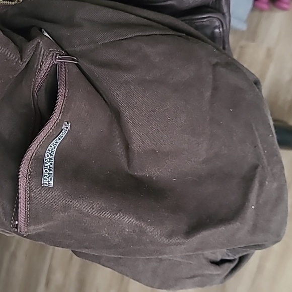 Liu Jo Genuine Leather soft brown bowling style crossbody bag - Picture 6 of 17